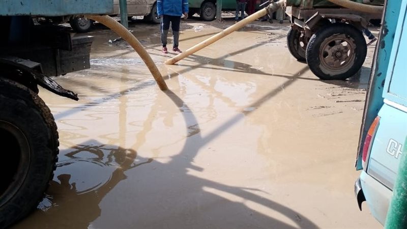 كسح مياه الأمطار
