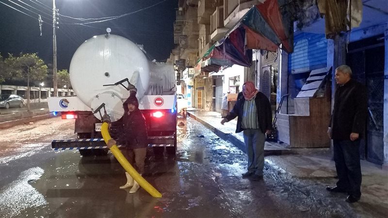 عمليات مستمرة لرفع
