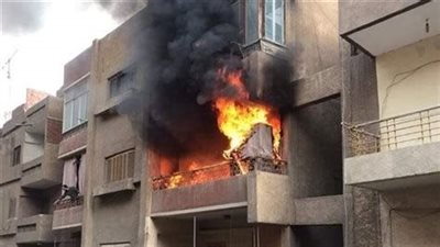 التحريات تكشف عدم وجود شبهة جنائية في حريق عقار بالوراق
