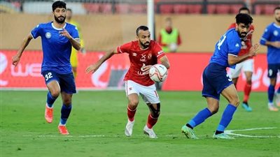 سموحة يحرز الهدف الأول في شباك الأهلي بكأس الرابطة