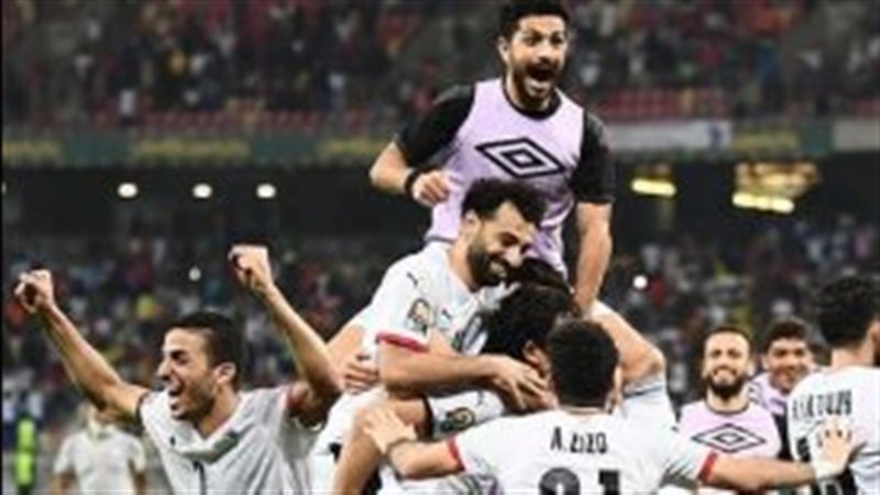 فرحة لاعبي منتخب