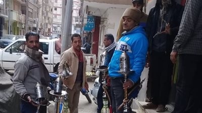 مصادرة 33 شيشة وتحرير 19 محضر إشغال خلال حملات بأسيوط 