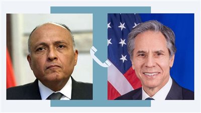 وزير الخارجية يبحث مع نظيره الأمريكي القضايا الإقليمية