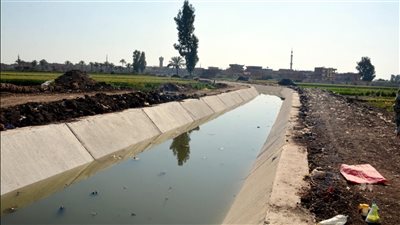 بتكلفة 853 مليون جنيه.. تبطين 400 كيلو متر من الترع ببني سويف