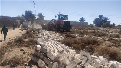 إزالة 67 حالة تعد على مساحة 68 فدانا بالشرقية