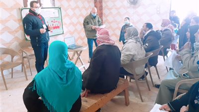 قوافل طبية بقري مركز الحسينية في الشرقية