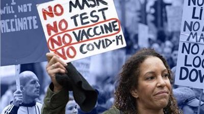 احتجاجات ضخمة في كندا بسبب لقاحات كورونا 