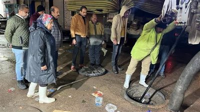 هطول أمطار متوسطة على شرق الإسكندرية