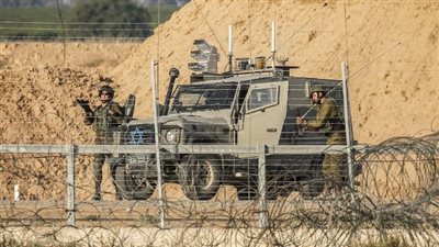 إطلاق النار على مركبة عسكرية إسرائيلية قرب نابلس