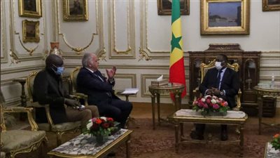 التصديري للأدوية يبحث مع الرئيس السنغالي إنشاء مصنع للدواء في داكار