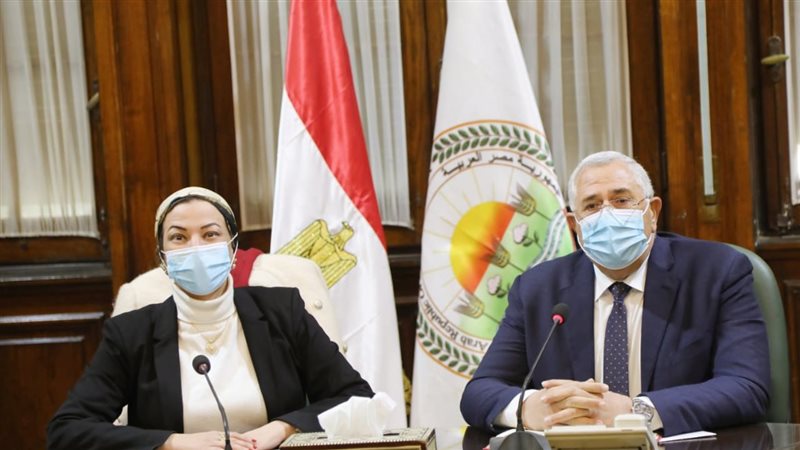 وزيرا الزراعة والبيئة