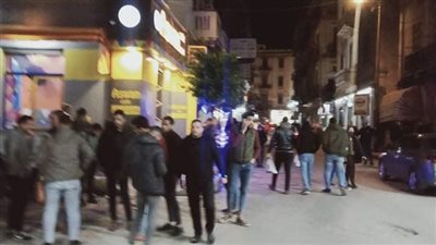 بث مباشر.. أفراح جماهير الإسكندرية بفوز المنتخب على المغرب