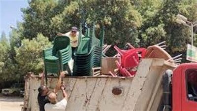 ضبط 9 مقاهي مخالفة تقدم الشيشة ورفع 150 حالة إشغال في حملة بأوسيم