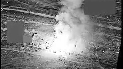 تدمير منصة إطلاق صواريخ باليستية للحوثي بالجوف | فيديو