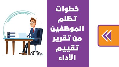 خطوات تظلم الموظفين من تقرير تقييم الأداء | انفوجراف
