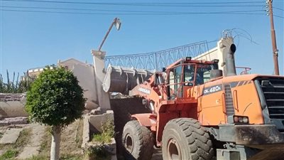 إزالة 884 حالة تعد على الأراضي الزراعية بالمنيا