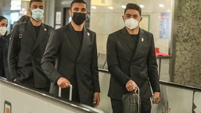 بعثة الأهالي تغادر مطار القاهرة إلى الإمارات 