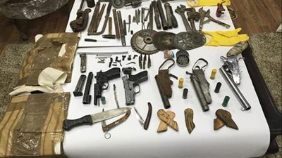 حبس عاطلين لإدارة مسكن كورشة لتصنيع وإصلاح الأسلحة بالقليوبية