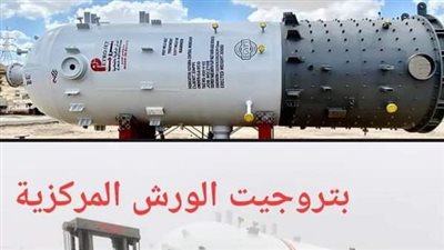 ورش بتروجت تنفذ تصنيع أوعية غاز لحساب شركة جاسكو