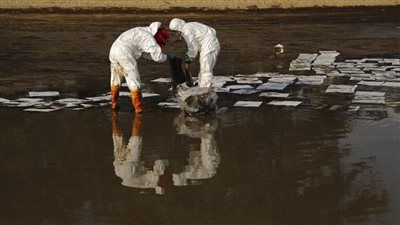 تسرب نفطي يهدد نهر الأمازون