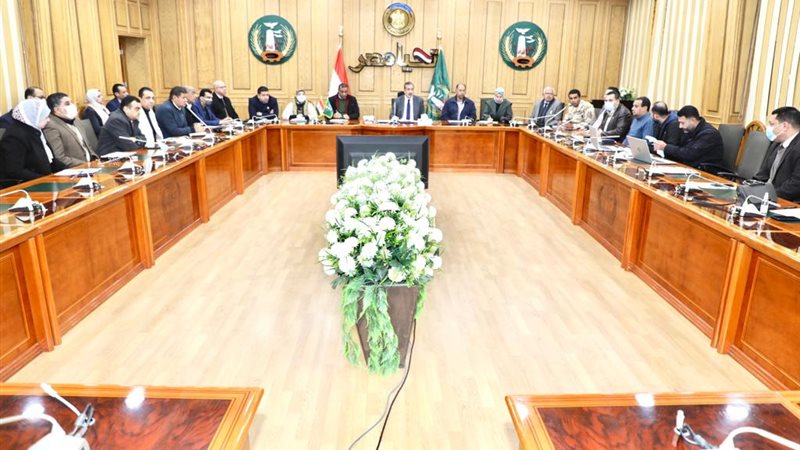 اجتماع محافظ المنوفية