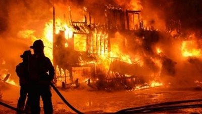 السيطرة على حريق بفداني قصب في قنا