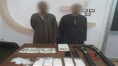  سقوط اثنين من العناصر الإجرامية بحوزتهما مخدر الايس بقيمة ٢.٥ مليون جنيه 