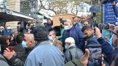 لحظة تشييع جنازة اللواء محمد عبد السلام المحجوب من مسجد آل رشدان| فيديو 