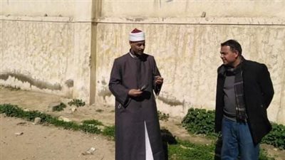 رئيس منطقة الإسكندرية يتفقد معهد الإمام الشافعي
