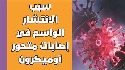 سبب الانتشار الواسع في إصابات متحور أوميكرون | انفوجراف