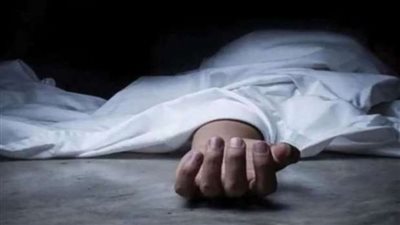 دفن شخص سقط من أعلى عقار في حلوان