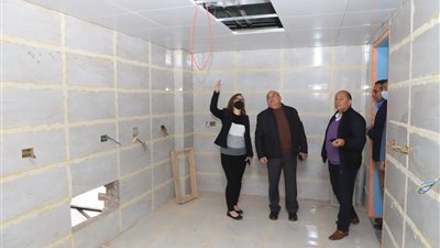 فريق مشروع الدعم الفني للحلول المتكاملة للمياه يتفقد مشروع درنكة بأسيوط