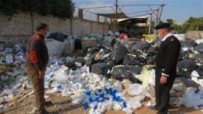 حملة أمنية علي المصانع غير المرخصة بالشرقية|صور 