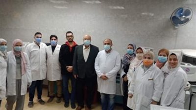 إطلاق خطة تطوير لمعامل مستشفى التأمين الصحي ببنها