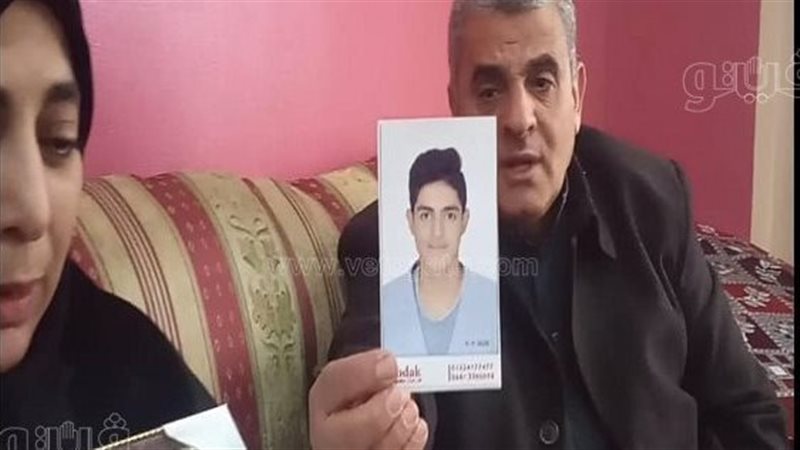 اسرة الشاب ضحية بلطجة