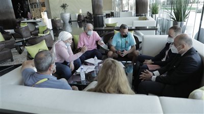 مرتجي يستقبل وفد «فيفا» واللجنة المنظمة لكأس العالم للأندية في الإمارات