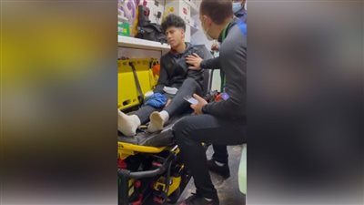 إصابة قوية لعمار حمدى بمران الأهلى بالامارات ونقله إلى المستشفى| فيديو