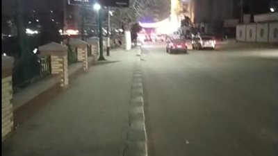 شوارع الشرقية خالية من المارة أثناء مباراة مصر والكاميرون| فيديو