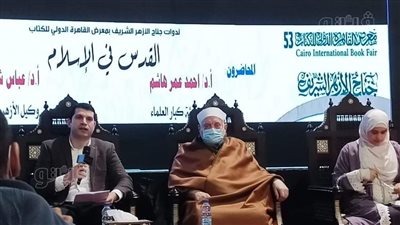 أحمد عمر هاشم: مدة البناء بين المسجد الحرام والأقصى 40 عامًا | صور 