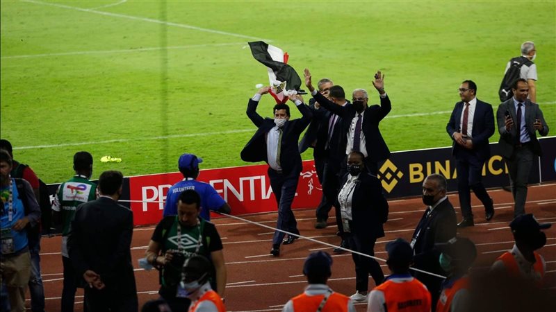 احتفال وزير الرياضة