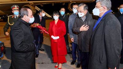 شاهد.. السيسي يصل الصين لحضور حفل افتتاح دورة الألعاب الأولمبية الشتوية 