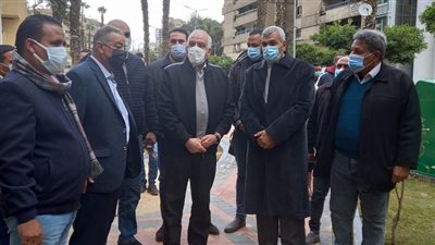 محافظ الجيزة يتفقد شفط مياه الأمطار بالدقي والعجوزة| صور