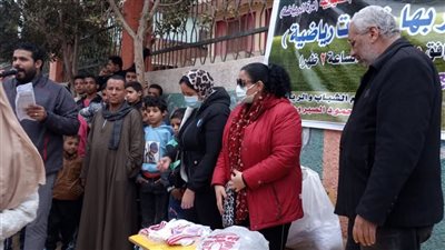 إطلاق القافلة الرابعة للقري المحرومة من الخدمات الرياضية