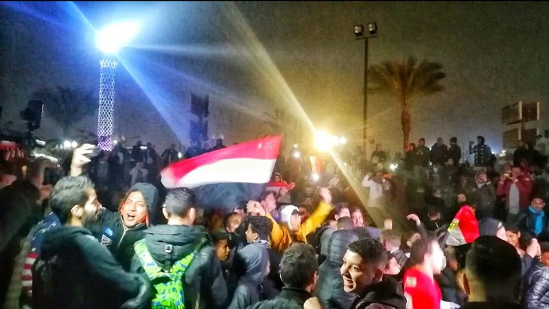 احتفالات الجماهير