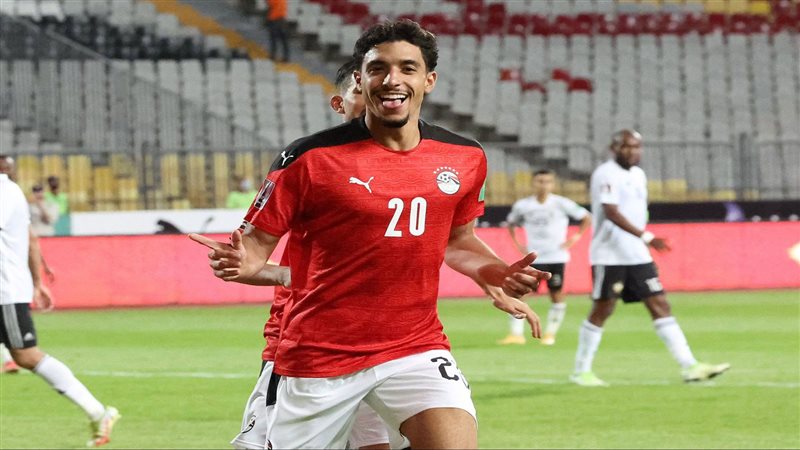 عمر مرموش لاعب منتخب