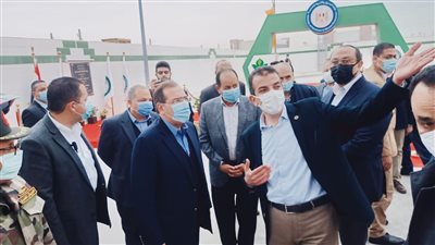 وزير البترول يفتتح محطة كارجاس ووطنية في الشروق