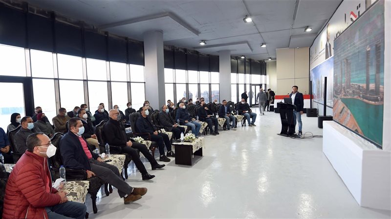 جانب من الزيارة 