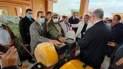 شوشة: نسعى لجعل سيناء سلة الغذاء في مصر 