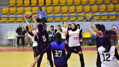 سيدات سلة الزمالك يفزن على الشمس في الدوري