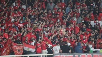 أهلاوية وزملكاوية إيد واحدة.. شاهد دعم المصريين للأهلي أمام مونتير بمدرجات آل نهيان